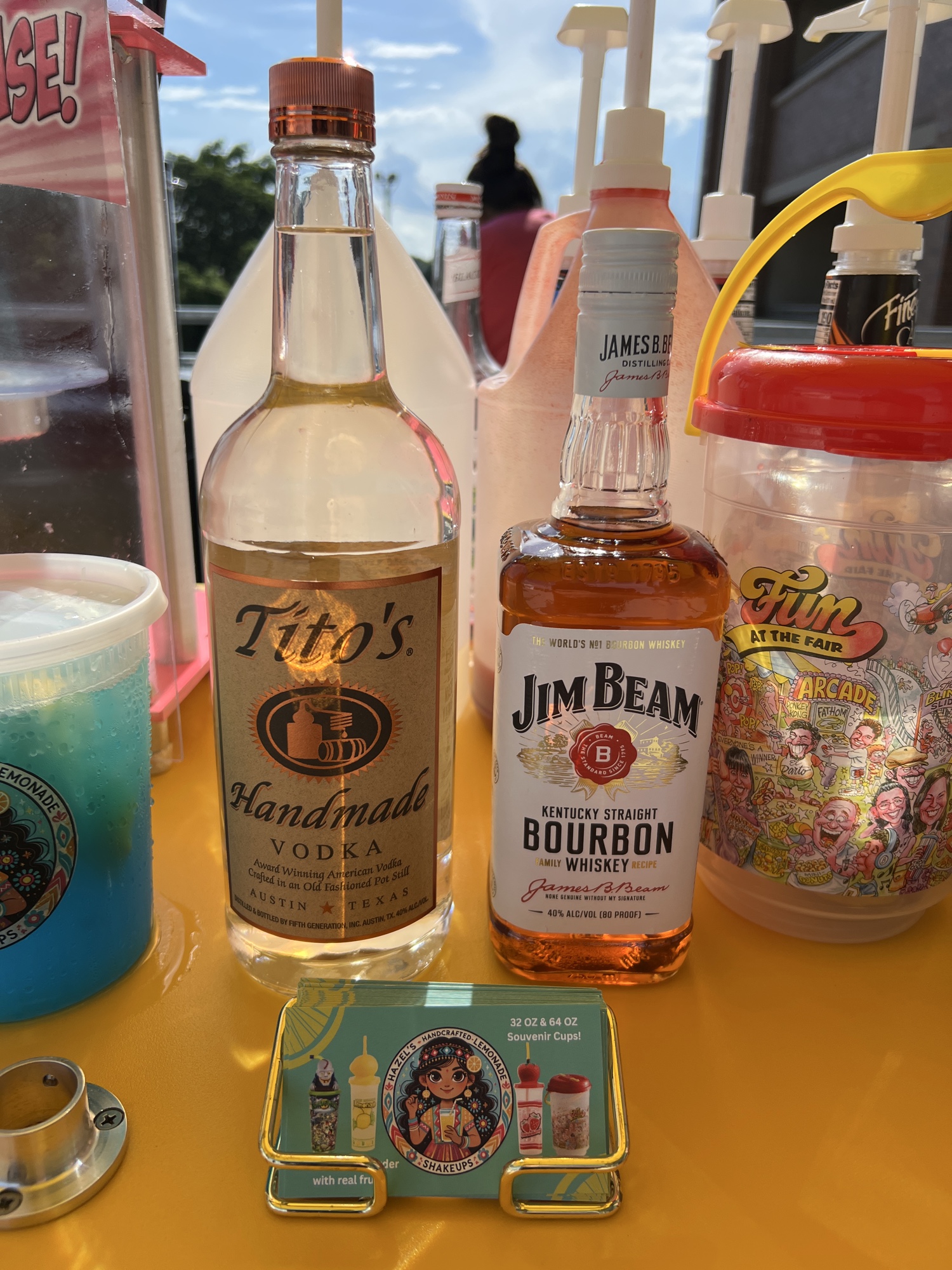 Hazel's lemonade bar