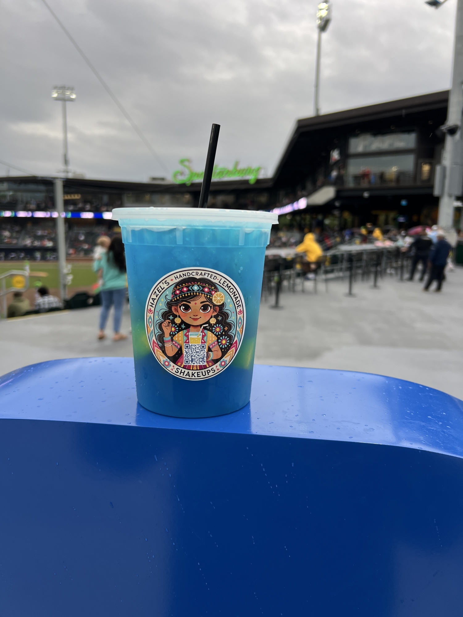 Hazel's cup at Spartanburg stadium