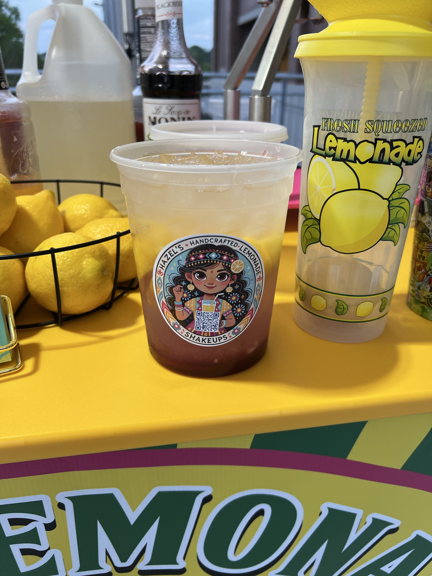 Hazel's fresh lemonade