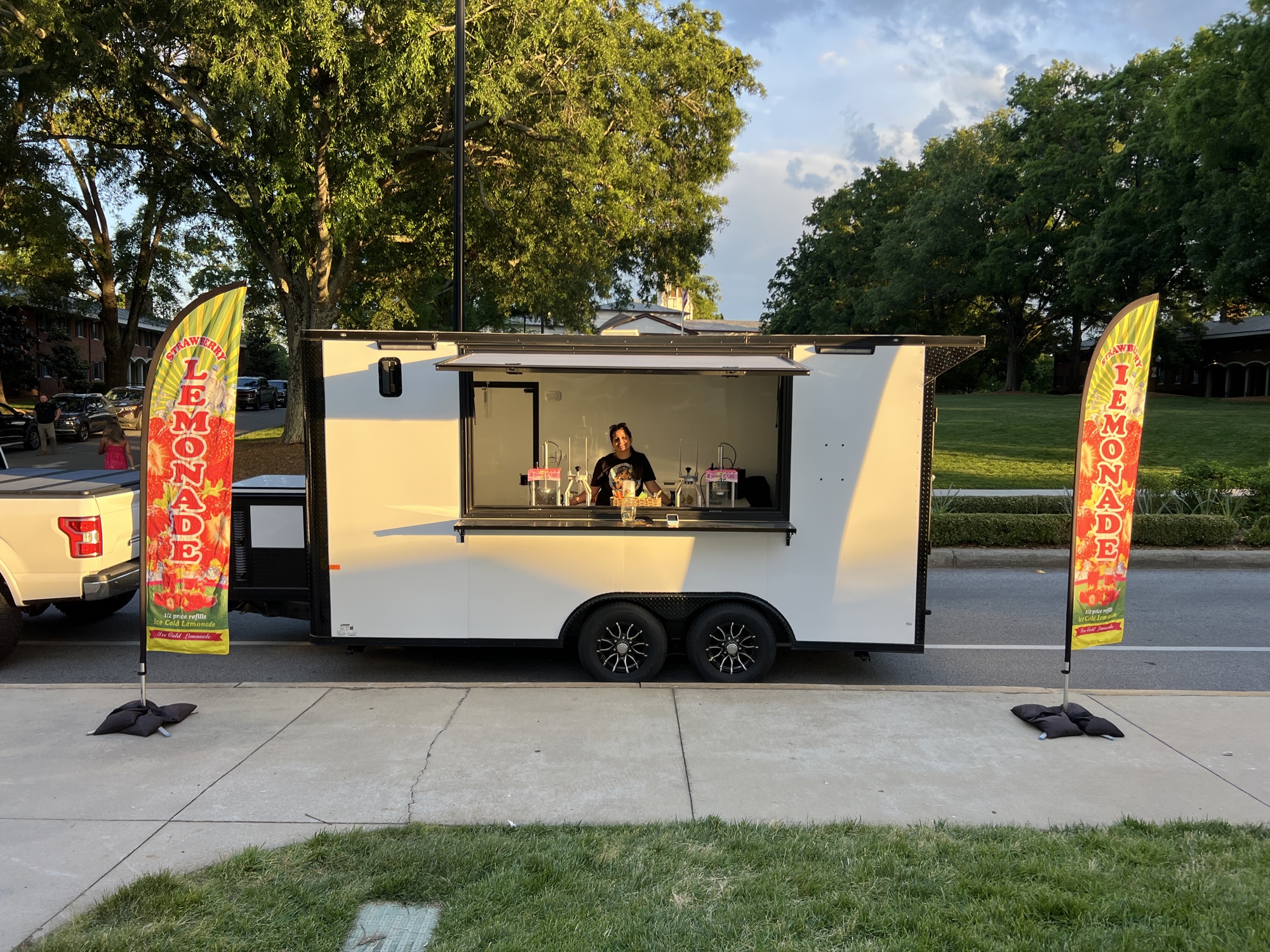 Hazel's premium 8.5x16 food trailer
